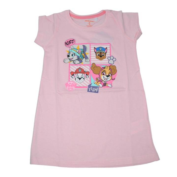 Rochita cu maneca scurta pentru fete E Plus M WB-452335-122, Roz 79946