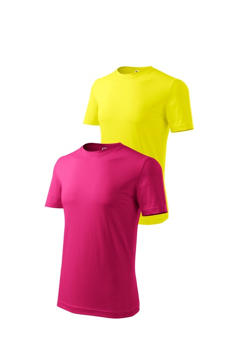 Set 2 tricouri de barbati, Malfini, Classic, mix 6, Violet/Verde mar