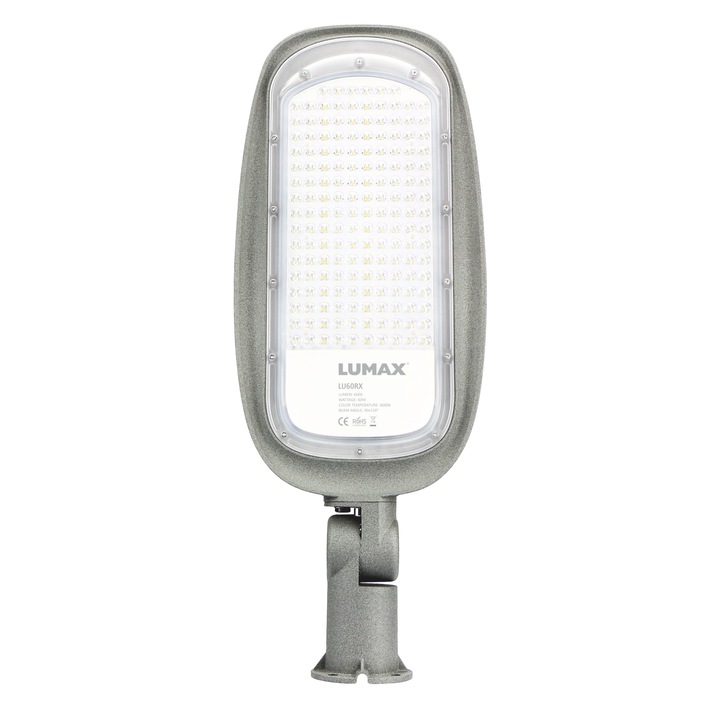Lampa stradala Lumax 60W lumina rece 6600lm 110lm/W 491x165mm IP65