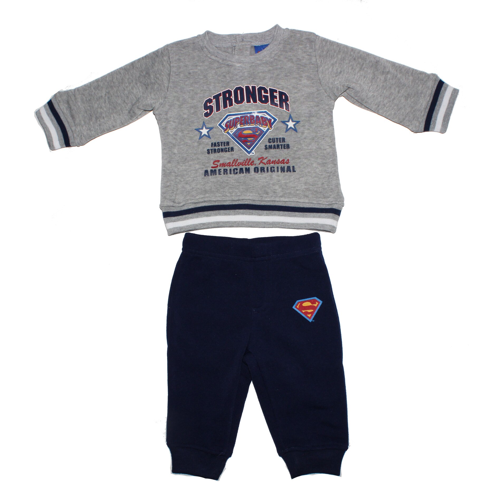 Compleu Superman, gri