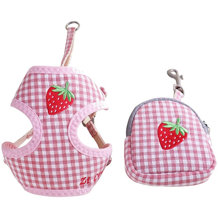 Set ham si lesa caini, Mbooulc, Bumbac/Nylon/Plasa, M, Roz