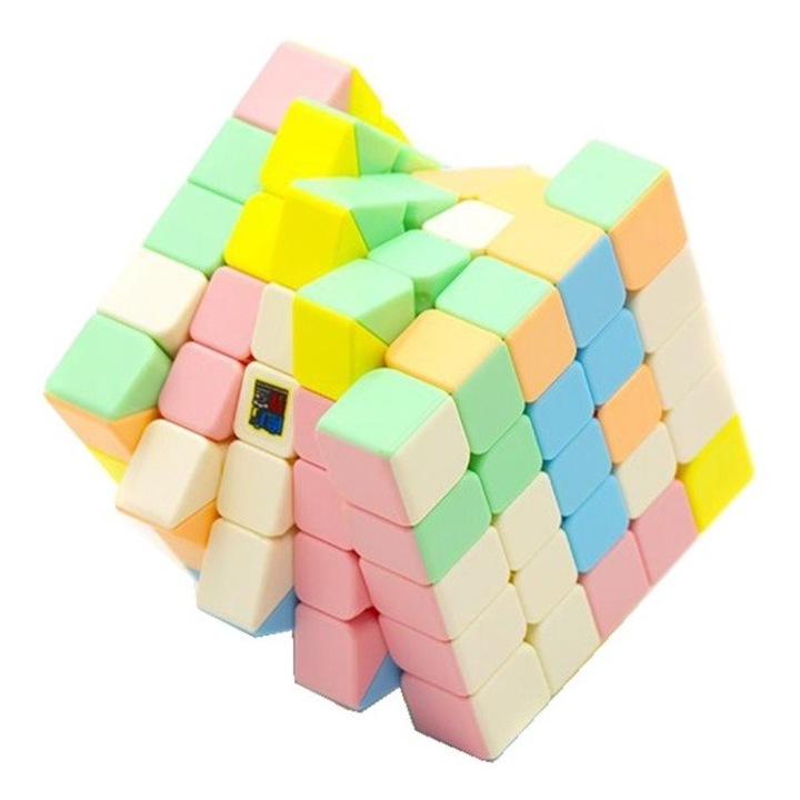 Cub Magic 5x5x5 Moyu MoFang Meilong, Stickerless macaron, 445CUB-1