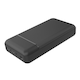 Baterie externa, powerbank Platinet 45724, 30000 mAH li-polimer, 2 x USB, 1 x Type C, 1 x microUSB, LED, negru Negru 30000 mAh