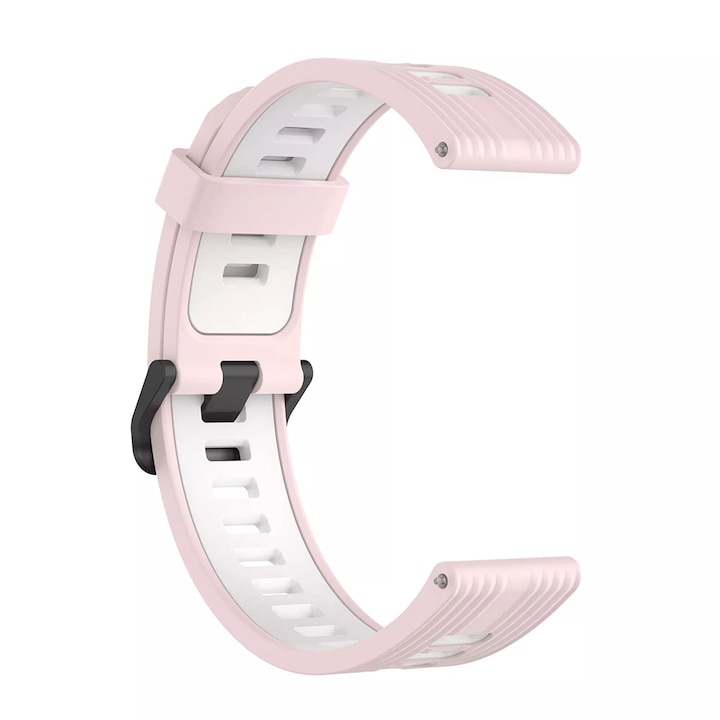 Екологична каишка, За Huawei Watch GT, GT 2, GT 3, 42 mm и Samsung Galaxy Watch 4, Galaxy Watch Active 1 / 2, 40 / 44 mm, Кожена, Розов