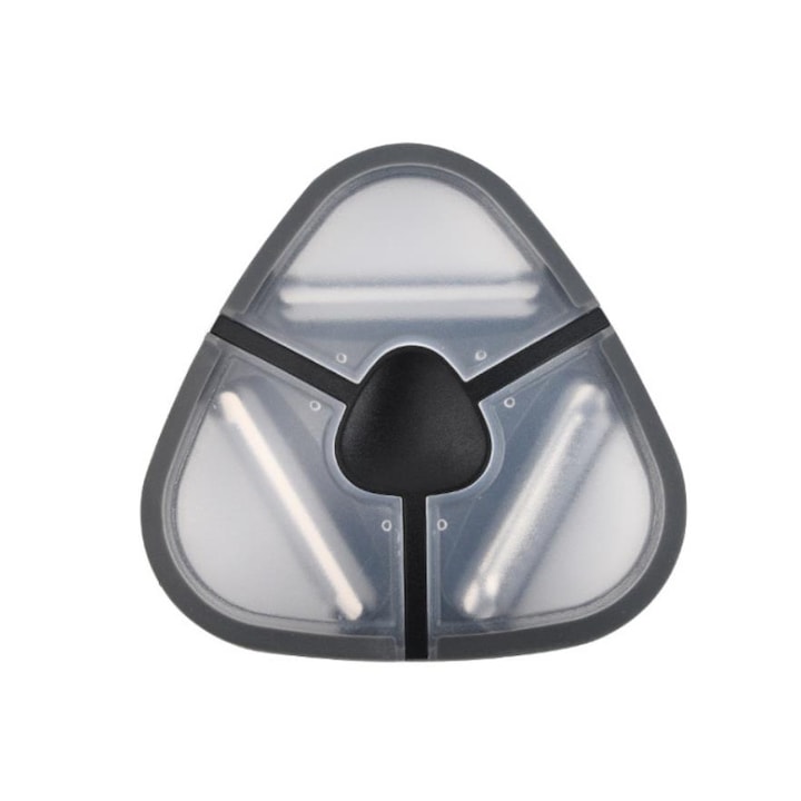 Razatoare multifunctionala 3n1, PARAFASA, ABS/Polipropilena/TPR, Negru/Gri