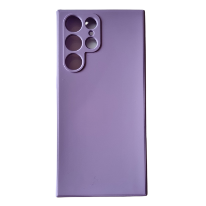Samsung S23 Ultra kompatibilis TPU tok, belső bársony, lila, TELGORBCS