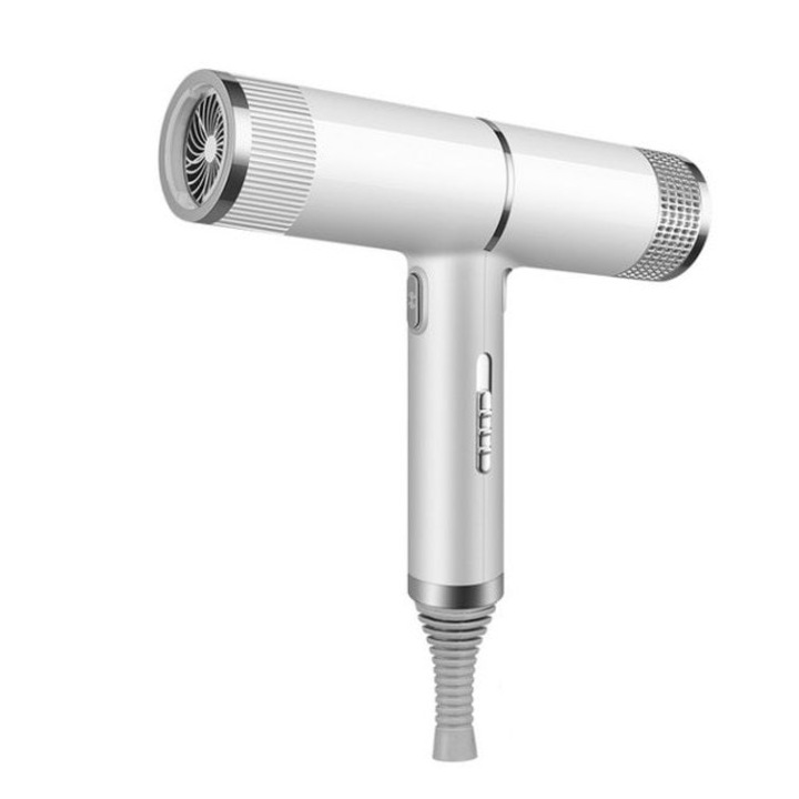 Andowl hajszárító, 2200 W, hideg-meleg levegő, 3 fúvóka, ezüst