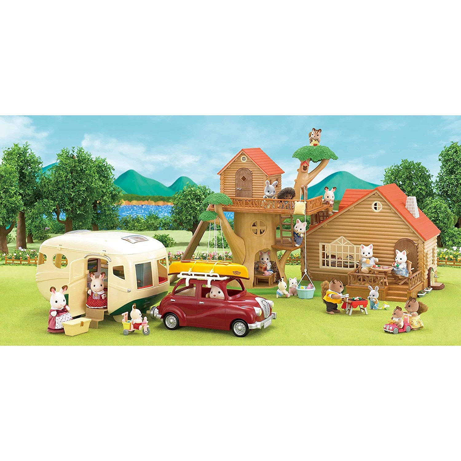 Jucarie Sylvanian Families Caravana eMAG.ro