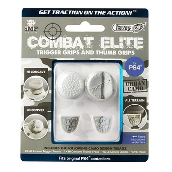 Accesoriu Trigger Treadz Combat Elite Thumb & Trigger Grips Pack Urban Camo Ps4 Accesoriu Trigger Treadz Combat Elite Thumb & Trigger Grips Pack Urban Camo Ps4