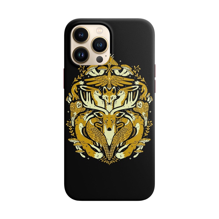 Husa compatibila cu Apple iPhone 13 model Animal kingdom, Silicon, TPU, Viceversa