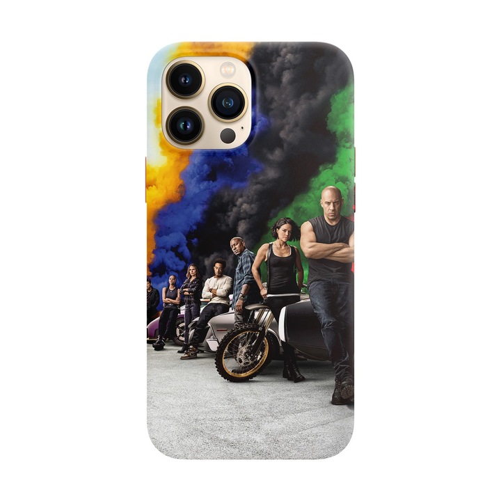 Tok kompatibilis az Apple iPhone 13 Fast & Furious modellel, szilikon, TPU, fordítva