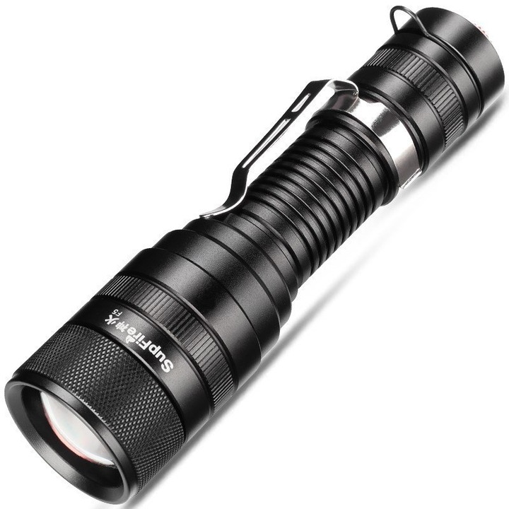 Акумулаторно фенерче Supfire F5 Luminus SST-40, LED, 1100lm, USB, Li-ion