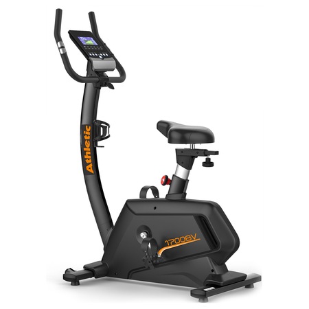 Bicicleta fitness verticala profesionala ATHLETIC 1700BV, volanta 9kg, greutate suportata 150kg