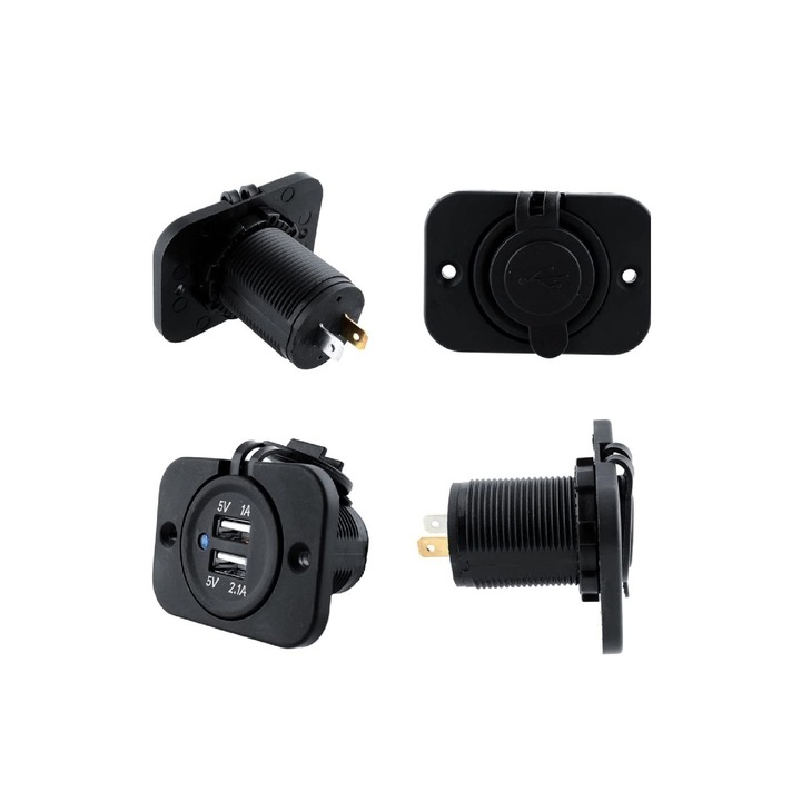 Csatlakozó USB 12-24V-os kártyához