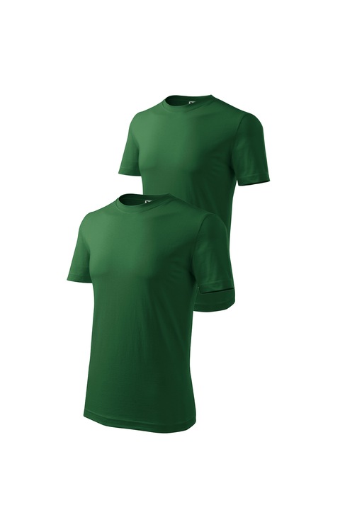 Set 2 tricouri de barbati, Malfini, Classic, Diverse culori 1, XS-3XL, Verde sticla