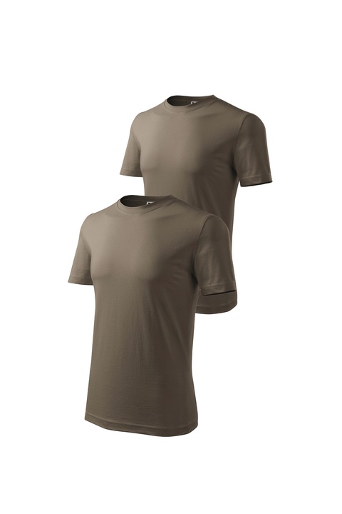 Set 2 tricouri de barbati, Malfini, Classic, Diverse culori 1, XS-3XL, Kaki