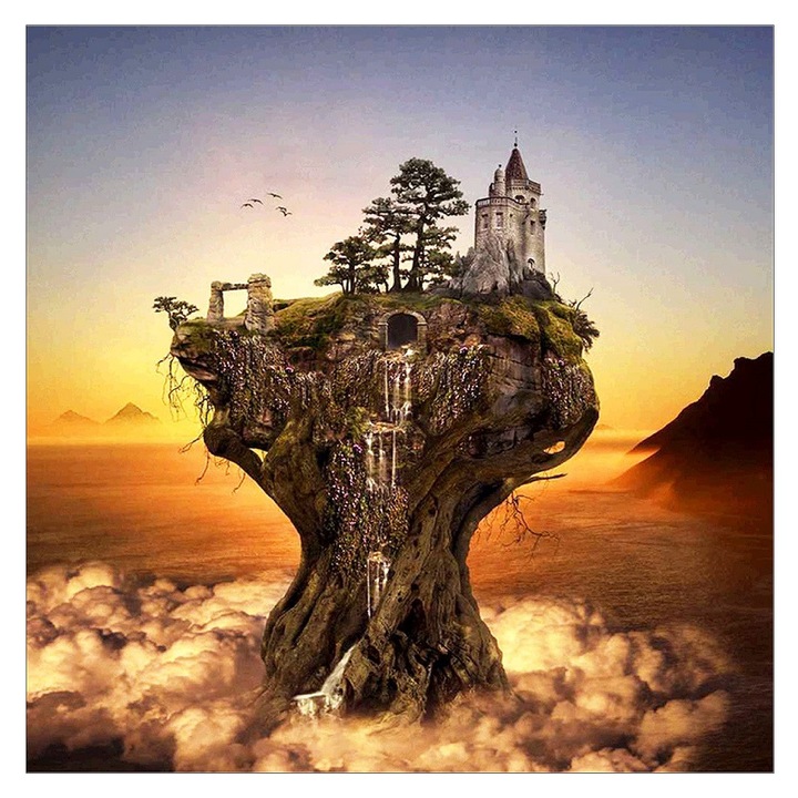 Set de broderie cu diamante 5d 30x30cm, Pictura Goblen 5D3