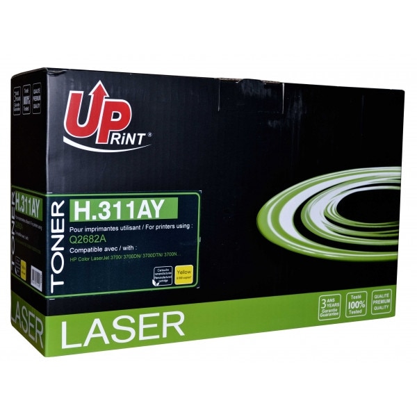 Toner UPRINT HL3700YUP Galben, 6000 pag, compatibil Q2682A