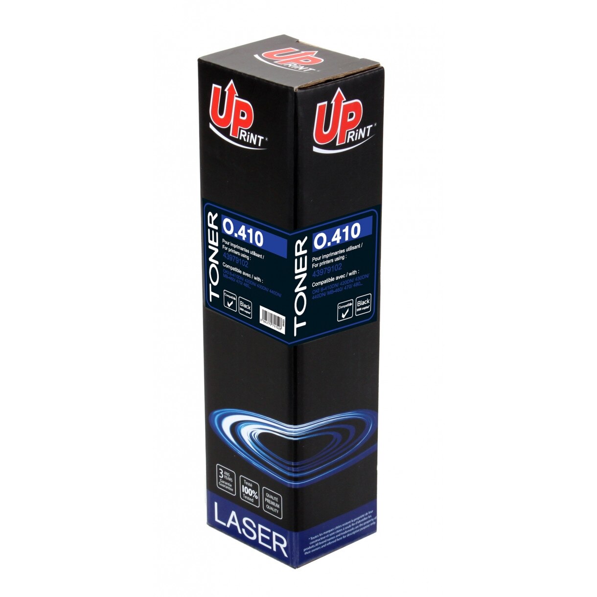 Toner UPRINT OLT410UP Negru, 3500 pag, compatibil 43979102
