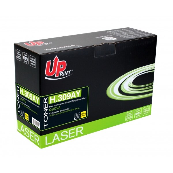Toner UPRINT HL3500YUP Galben, 4000 pag, compatibil Q2672A