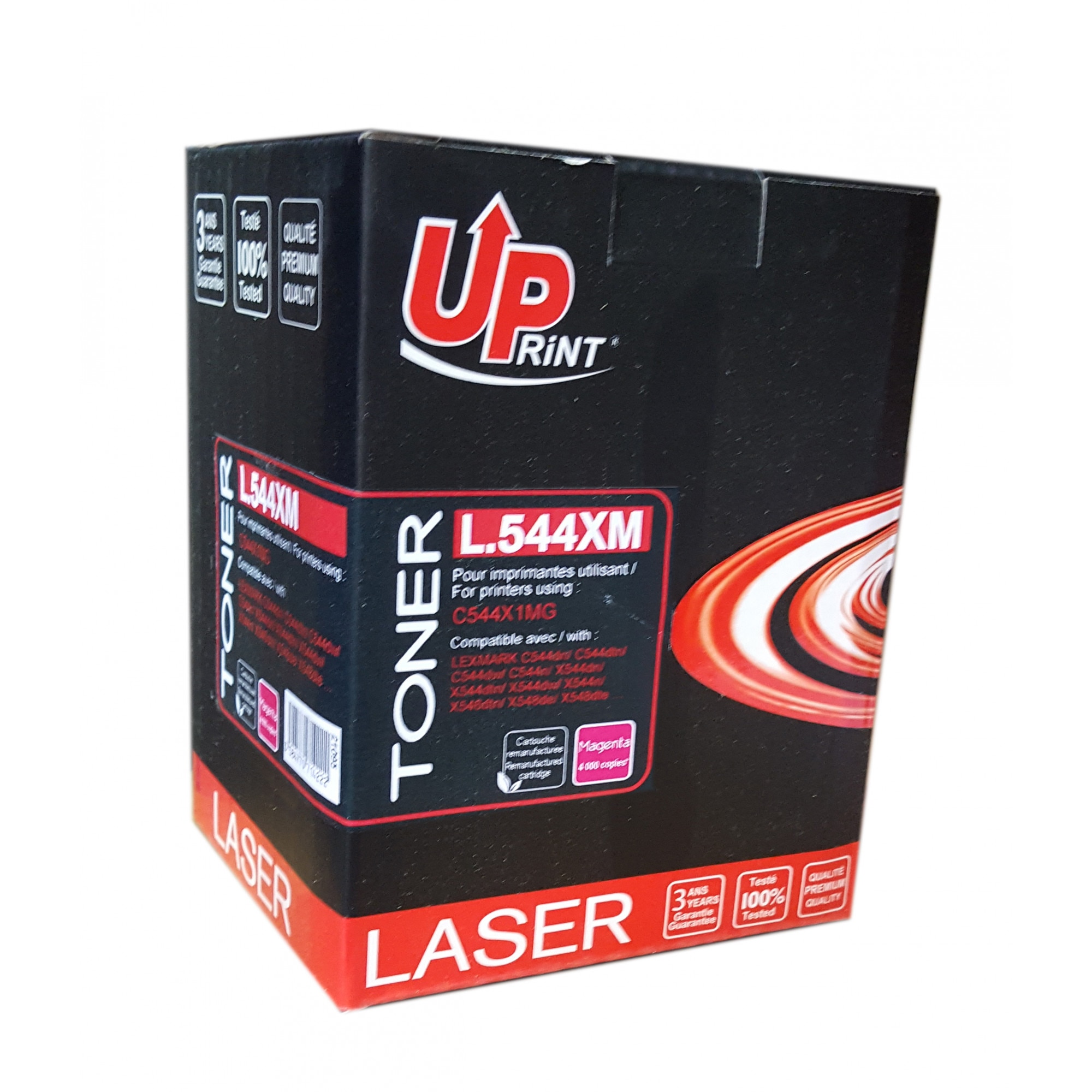 Toner UPRINT LLT544MUP Magenta, 4000 pag, compatibil C544X1MG