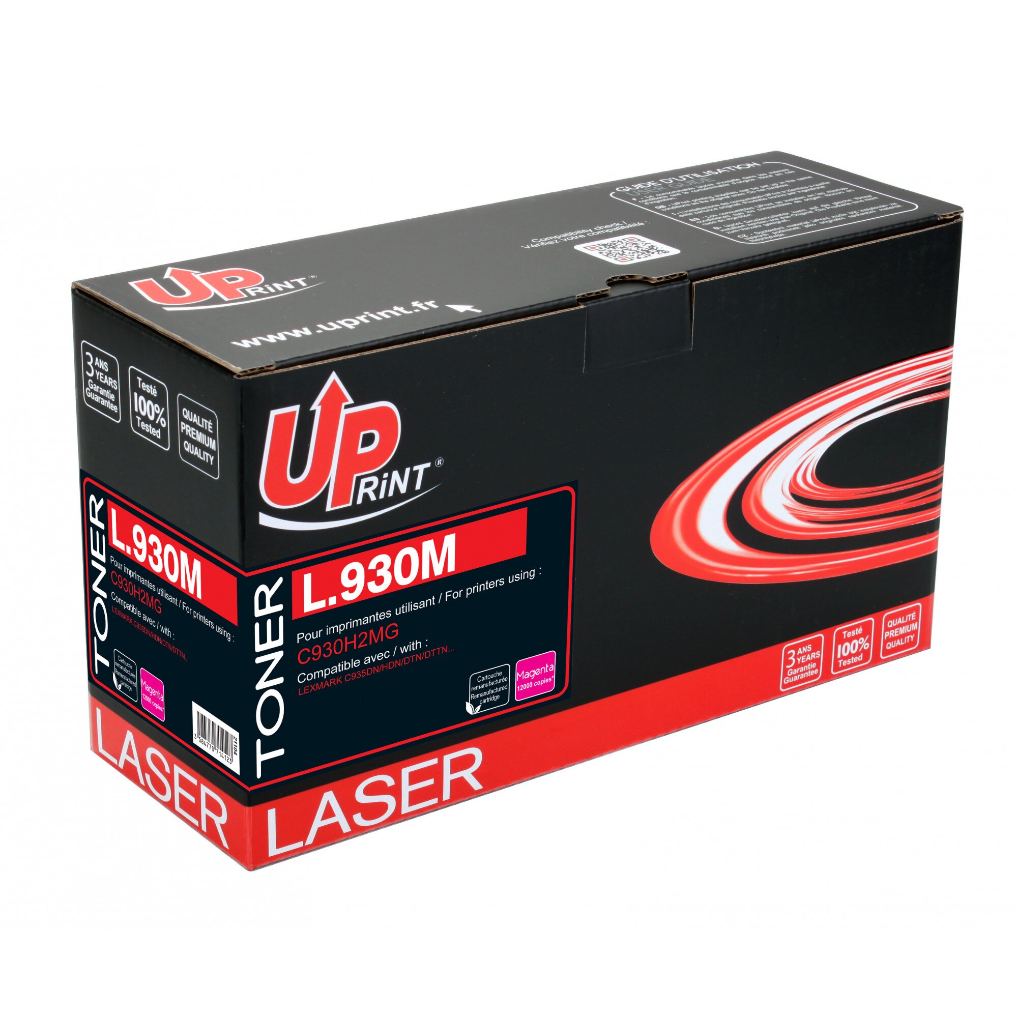 Toner UPRINT LLT930MUP Magenta, 24000 pag, compatibil C930H2MG