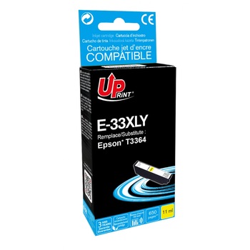 Cartus cerneala UPRINT EJ33XLYUPR Galben, 11 ml, compatibil T3364 Cartus cerneala UPRINT EJ33XLYUPR Galben, 11 ml, compatibil T3364