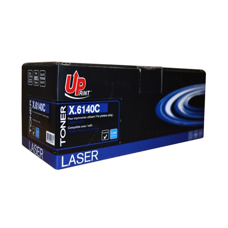 Toner UPRINT XLT6140CUP Cyan, 2000 pag, compatibil 106R01477