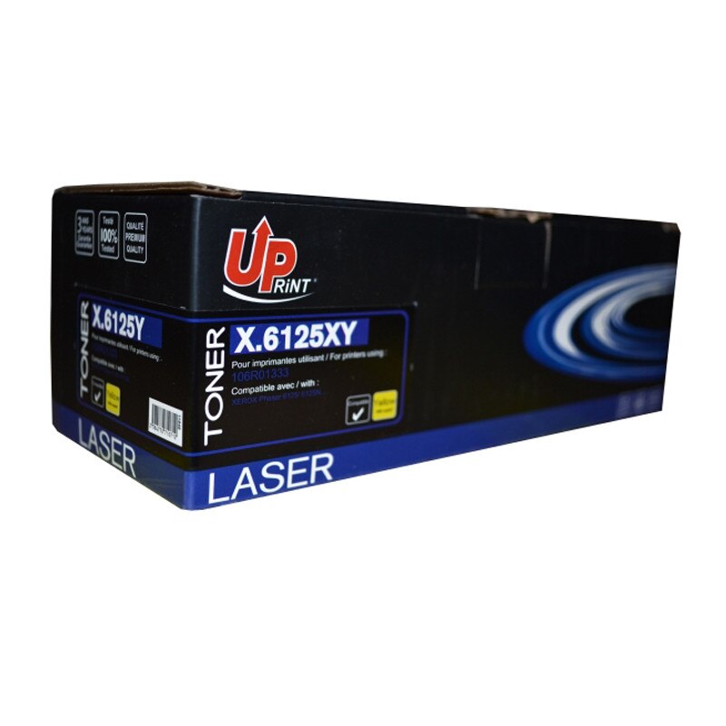 Toner UPRINT XLT6125YUP Galben, 1000 pag, compatibil 106R01333