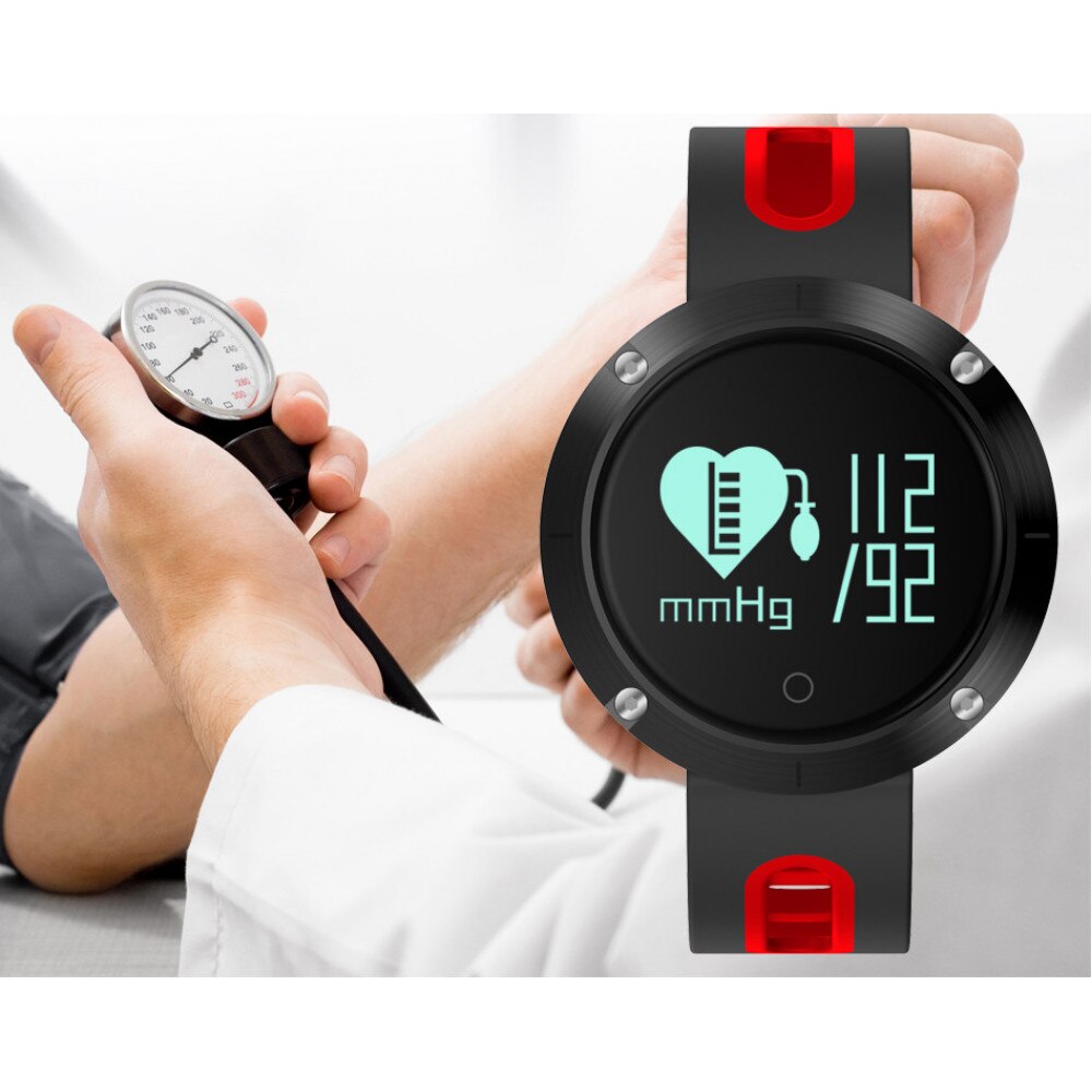 Фитнес гривна Smart Bracelet I5 Plus, Черна eMAG.bg