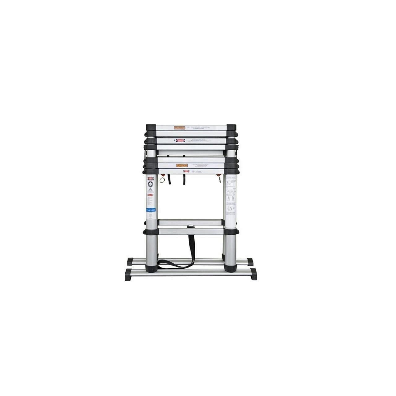 Scara telescopica din aluminiu cu 2 tronsoane, Strend Pro Telescop22, inaltime 3 m