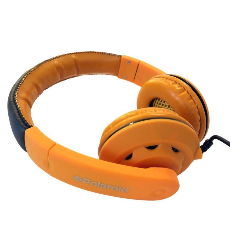 Casti audio in-ear Polaroid EDC 2159, culoare portocaliu