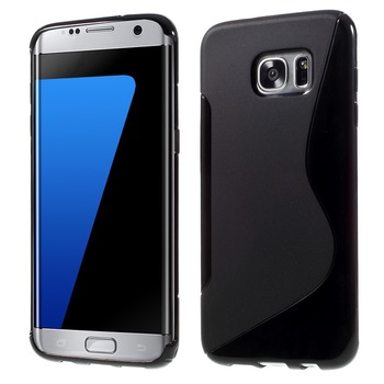 Carcasa Samsung Galaxy S7 Edge SM-G935, Husa Tip Carcasa, Silicon, Model S-line, Culoare Negru Carcasa Samsung Galaxy S7 Edge SM-G935, Husa Tip Carcasa, Silicon, Model S-line, Culoare Negru