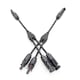 Set Conector Y cu Cablu, MC4 2 in 1, Paralel 1000V IP67