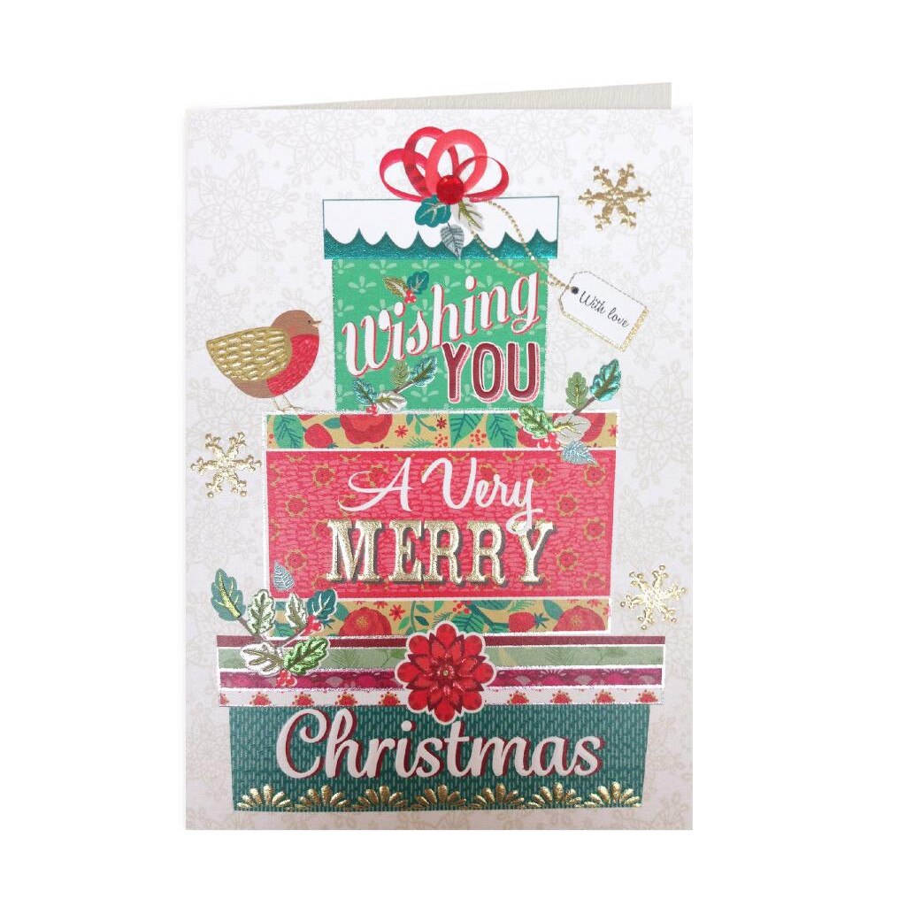 Felicitare - A Very Happy Christmas Presents