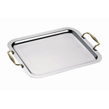 Tava dreptunghiulara Roma, Inoxriv, lungime 40 cm Tava dreptunghiulara Roma, Inoxriv, lungime 40 cm