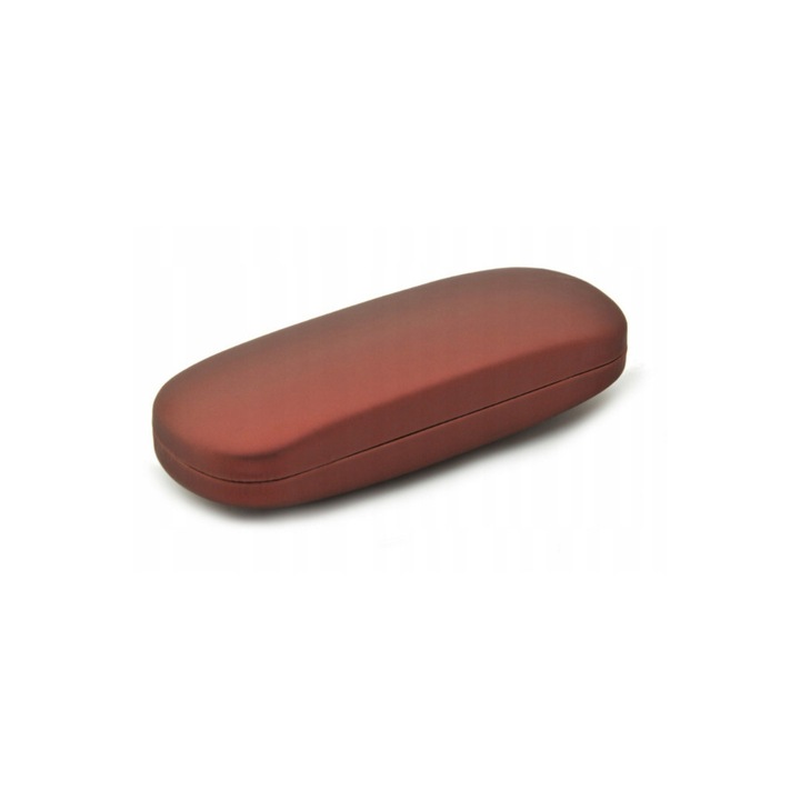 Toc pentru ochelari, Model uni, 16.3 x 3.9 x 6.3 cm, Maro