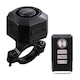 Alarma anti furt pentru biciclete si motociclete 110 db, JustZEN™ KSSF32R, reincarcabila, senzor de vibratii ajustabil, impermeabila IP55, telecomanda