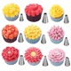 Set cofetarie/patiserie, 72 piese, duiuri pentru ornat si decorat prajituri, torturi, Onuvio™