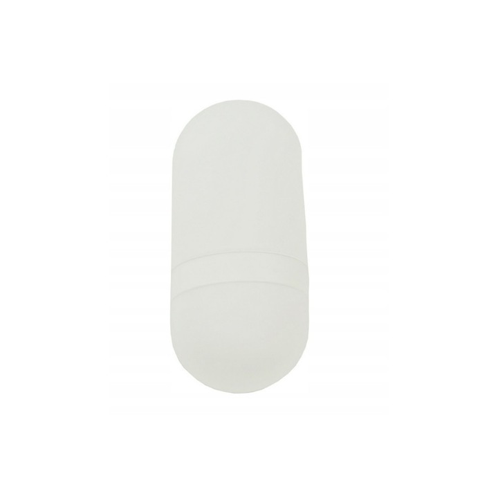 Toc pentru ochelari, Model uni, 16 x 3.5 x 6.5 cm, Alb