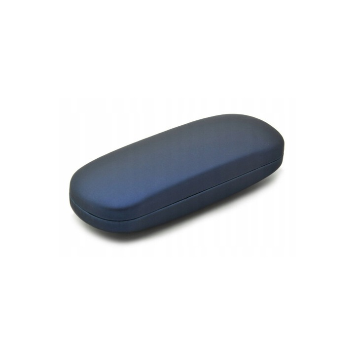 Toc pentru ochelari, Model uni, 16.3 x 3.9 x 6.3 cm, Albastru inchis