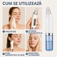 Aparat de Hidro Dermabraziune Neo™ Hidra Premium, pentru hidratare si curatare, indepartare puncte negre, incarcare USB, 3 moduri, 6 capete, Alb