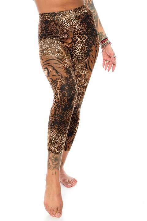 Női harisnyanadrág, StarFashion, állatmintás