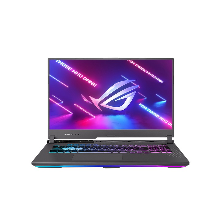 Лаптоп, Asus ROG Strix G17 G713RS-LL008W, AMD Ryzen 9 6900HX 3.30Hz ( up to 4.90GHz, 16MB ), 17.3" WQHD AG (2560 x 1440)240Hz, 32GB DDR5 4800Mhz, PCIE 4.0 NVME 1TB M.2 SSD, NVIDIA GeForce RTX 3080 8GB DDR6, WiFi 6, RGB Per-Key Kbd, Win 11, Eclipse Gray