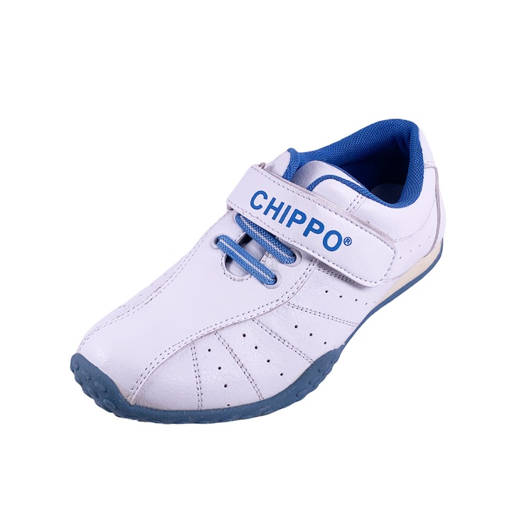 Детски маратонки Chippo Youth 317010, 31-36, Естествена кожа, Бял/Син