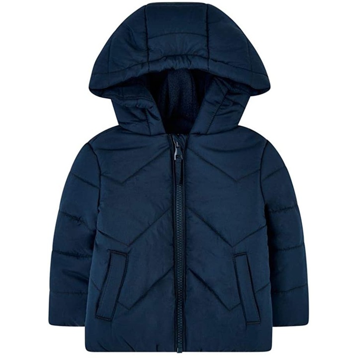 Mothercare - Geaca matlasata de iarna NavyBlock, Bleumarin