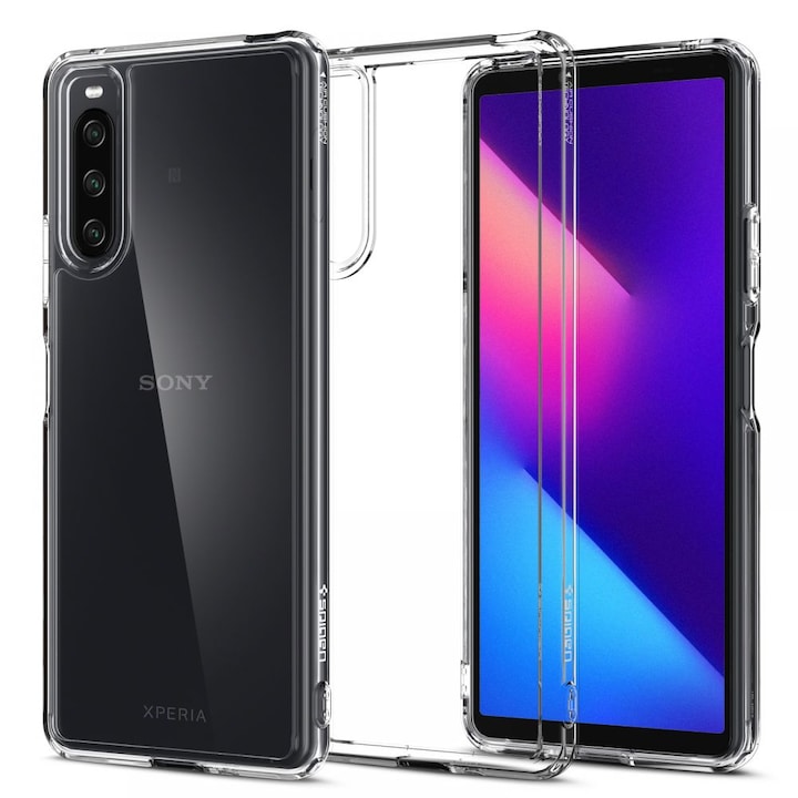 Кейс за Sony Xperia 10 IV, GEAR Protect, M19, Silicon, Crystalline