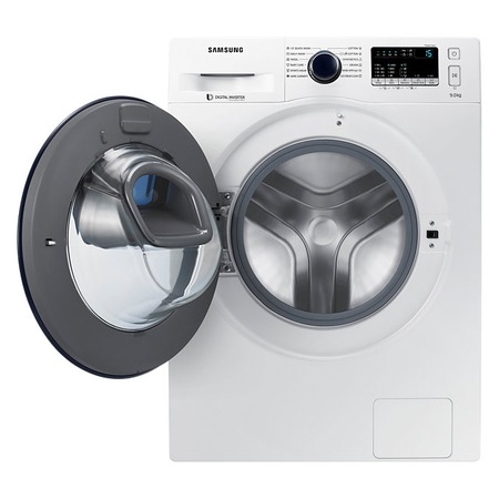 Masina de spalat rufe Samsung Add-Wash WW90K44305W/LE, 9 kg, 1400 RPM, Clasa A+++, Motor Digital Inverter, Alb