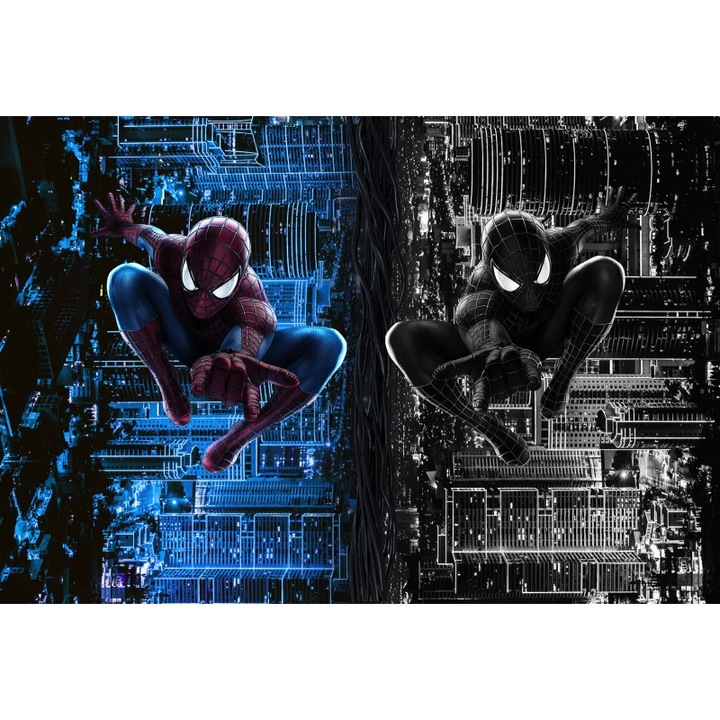 Poster The Amazing Spiderman Vs Black Spiderman, 61x90cm, poster594, Multicolor