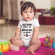Body bebe personalizat - Matusa spune da oricum, alb, 100% bumbac, 6-12 luni